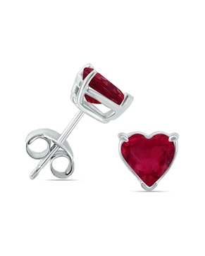 Gem Spark 14K 0.90 ct. tw. Ruby Studs