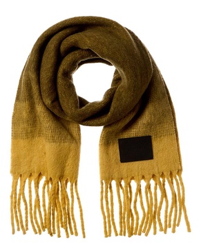 AllSaints Ombre Wool-Blend Blanket Scarf