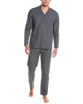 HANRO 2pc Night & Day Woven Pajama Set