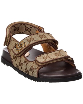 Women's sandal with Double G