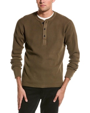 rag & bone Waffle Henley Shirt