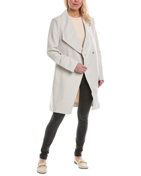 Sam Edelman Draped Front Topper Coat