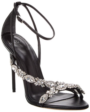 Alexandre Birman Aurora Crystal 100 Leather Sandal