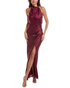 Nicholas Galilea Silk-Blend Maxi Dress