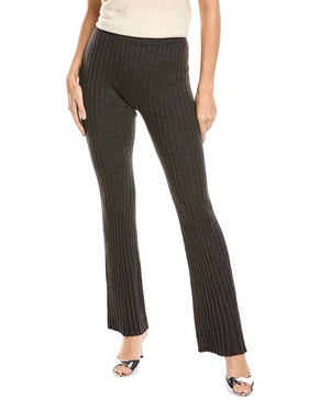 Sandro Wool-Blend Rib Pant