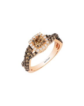 Le Vian® Chocolatier 14K Strawberry Gold 1.11 ct. tw. Diamond Ring