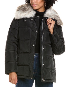 Sam Edelman Zip Off Puffer Coat