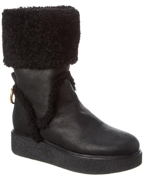 Ferragamo Bonne Leather Boot