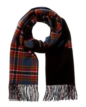 AllSaints Esther Check Wool Scarf