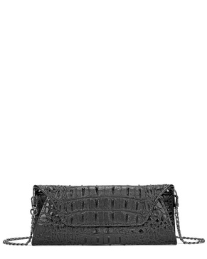 Tiffany & Fred Paris Embossed Leather Clutch