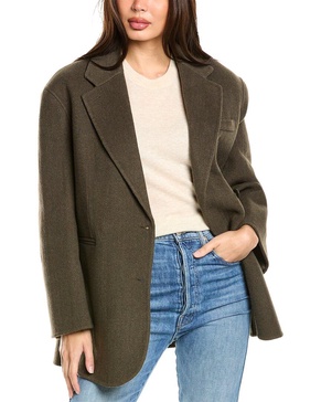 Sandro Wool-Blend Coat