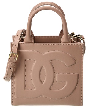 Dolce & Gabbana DG Daily Mini Leather Shopper Tote