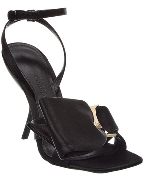 Ferragamo Helena Bow Satin Sandal