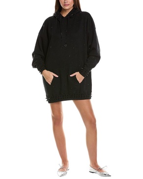 Rebecca Minkoff Downtown Studded Sweatshirt Dress