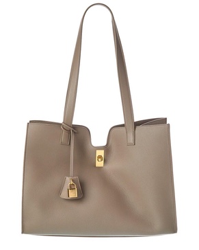 CELINE Cabas 16 Leather Tote