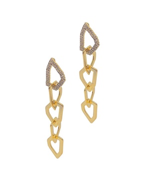 ADORNIA 14K Plated Drop Earrings