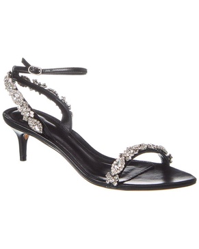 Alexandre Birman Aurora Crystal 50 Leather Sandal