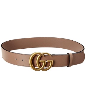 Gucci Double G Leather Belt