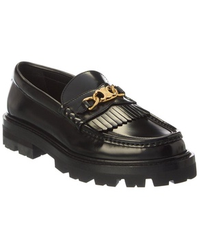 CELINE Triomphe Margaret Leather Loafer