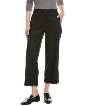 rag & bone Dylan Linen-Blend Cropped Pant