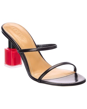 Loewe Nail Polish Leather Sandal