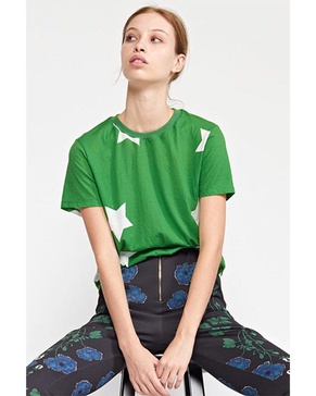 Cynthia Rowley Stars Printed T-Shirt