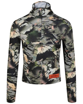 Heron Preston Dry Fit Camo Hoodie