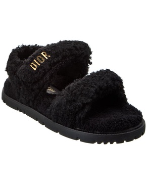 Dior Dioract Shearling Sandal