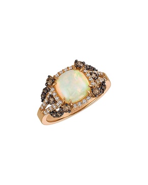 Le Vian 14K Rose Gold 1.64 ct. tw. Diamond & Opal Ring