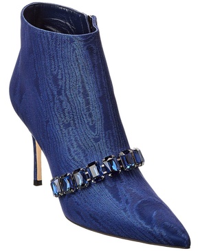 Manolo Blahnik Bumilalo 90 Moire Bootie