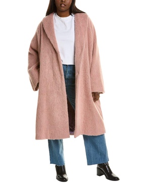 Marina Rinaldi Tenero Wool & Alpaca-Blend Coat