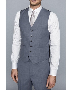 Reiss Climate Wool Vest