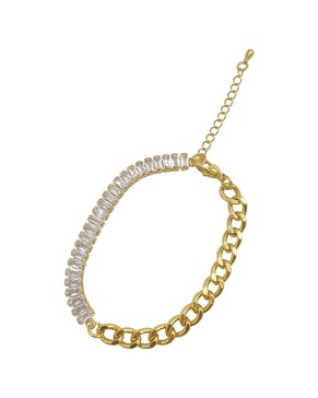 Adornia 14K Plated Chain Bracelet