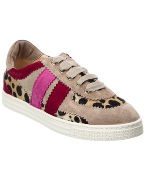 AGL Leda Suede & Haircalf Sneaker