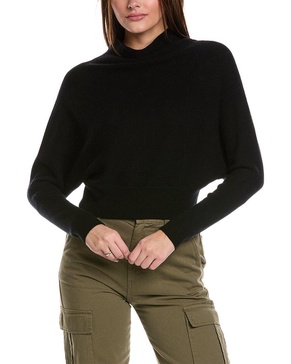 AllSaints Ridley Wool & Cashmere-Blend Crop Sweater