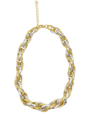 Adornia 14K Plated Chain Necklace