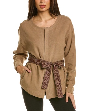 HANRO Pure Comfort Belted Cardigan