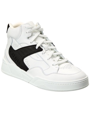 CELINE CT-06 Leather High-Top Sneaker