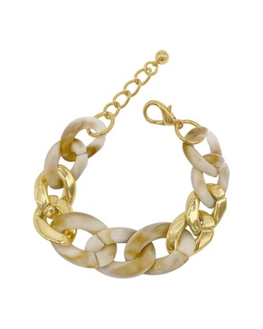 Adornia 14K Plated Chain Bracelet