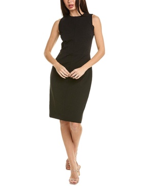 Vince Seamed Front Sheath Dress