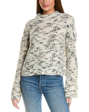 Bella Dahl Mockneck Wool-Blend Sweater