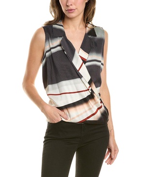 Donna Karan Surplice Top