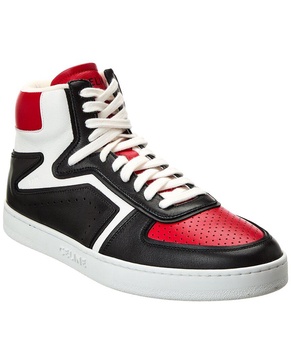 CELINE Z Leather High-Top Sneaker