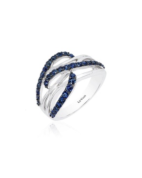 Le Vian 14K White Gold 0.91 ct. tw. Sapphire Ring