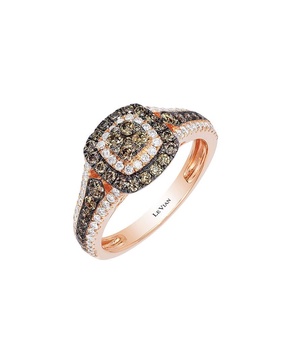 Le Vian® Chocolatier 14K Strawberry Gold 0.92 ct. tw. Diamond Ring