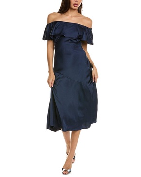 Sam Edelman Off-the-Shoulder A-Line Dress