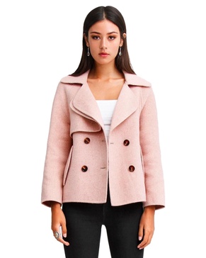 Women's I'm Yours Wool Blend Peacoat