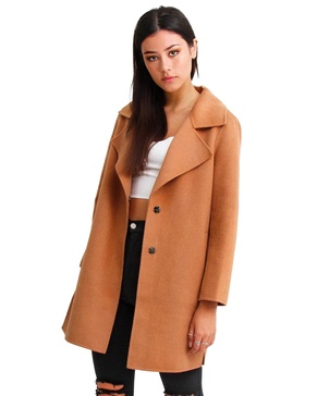 Women's Ex-Boyfriend Wool Blend Oversized Jacket