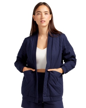 Women's Over It Quilted Bomber Jacket