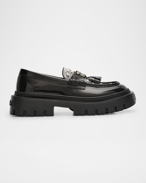 Men's MA Crystal Jumbo Tassel Loafers